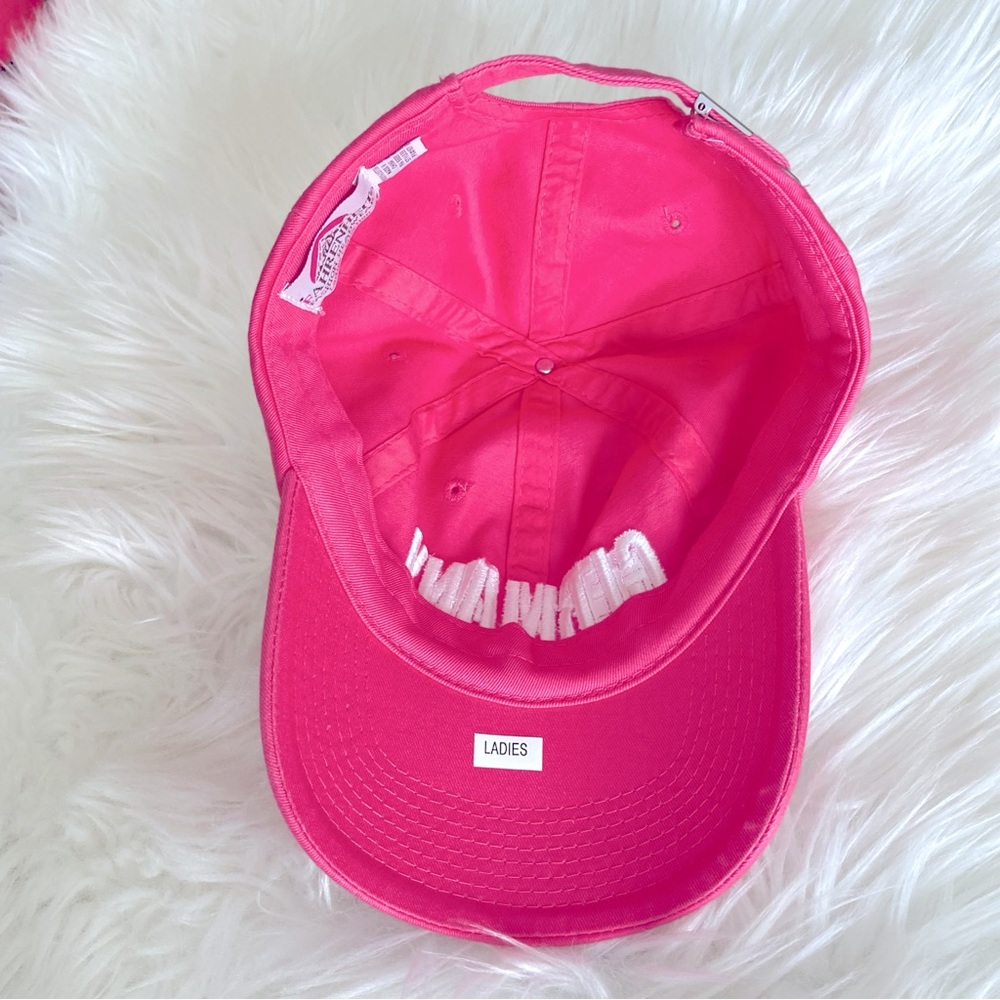 NWOT GERMANY Fuchsia Adjustable Baseball Cap - Picture 3 of 6